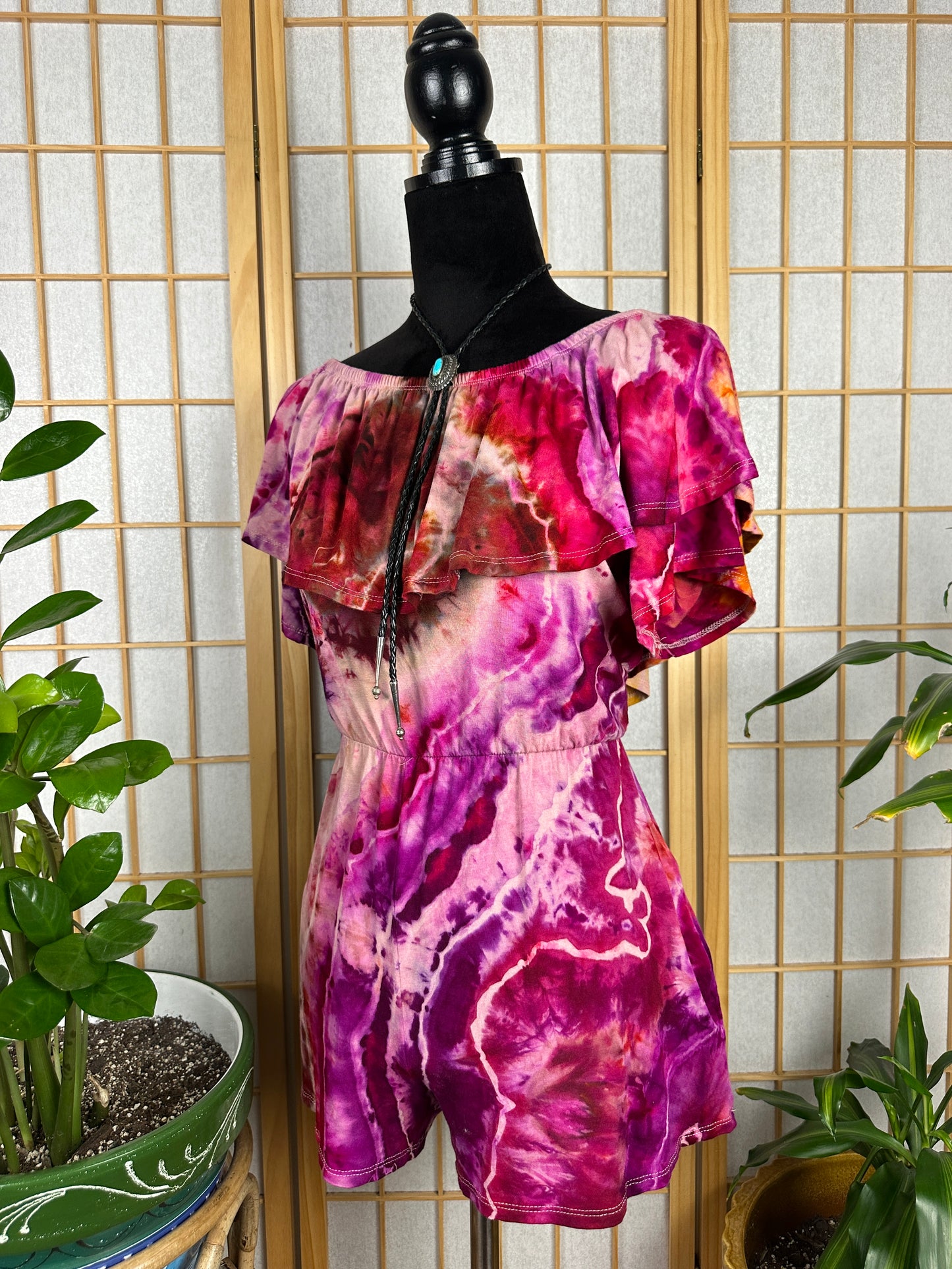 Romance Romper - LARGE