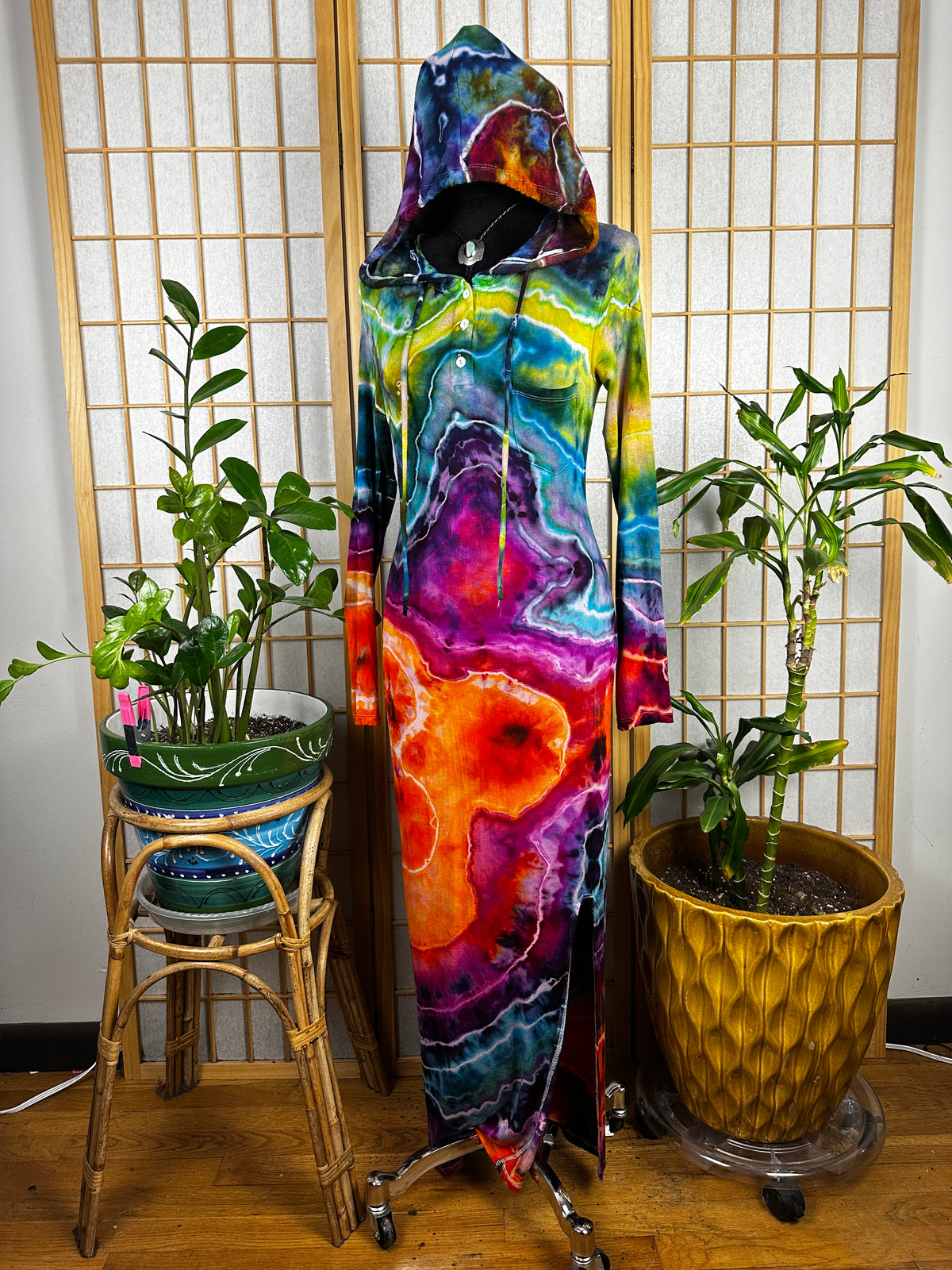 Hoodie Dress - XS