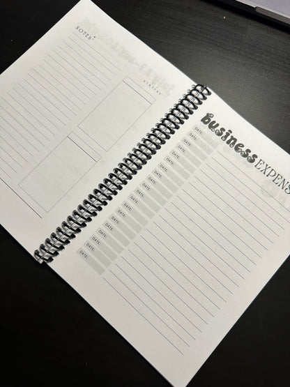 2026 SMALL BUSINESS Planner -  Mermaid A5 Spiral Softcover (READY TO SHIP)