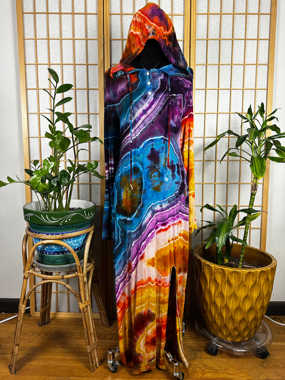 Hoodie Dress - 1X