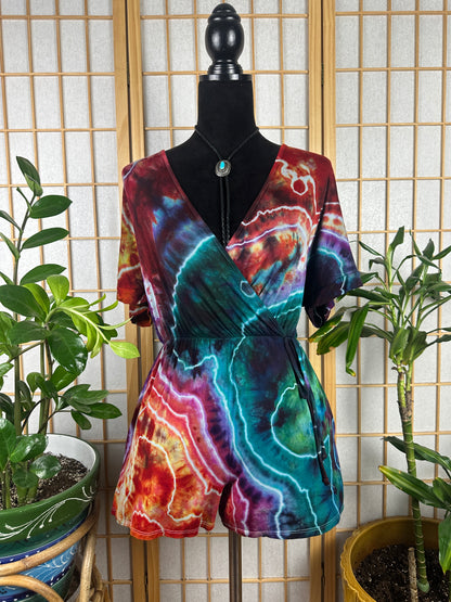 Surplice Romper - MEDIUM