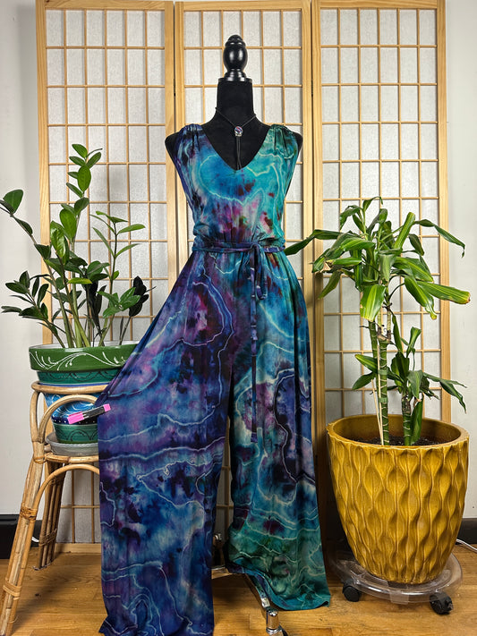 Belted Jumpsuit - 2X