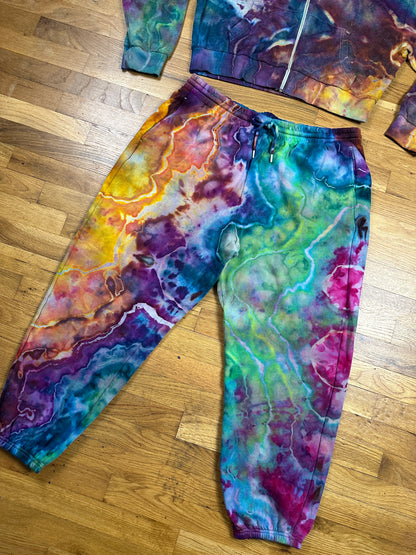 French Terry Crop Sweatsuit - XL
