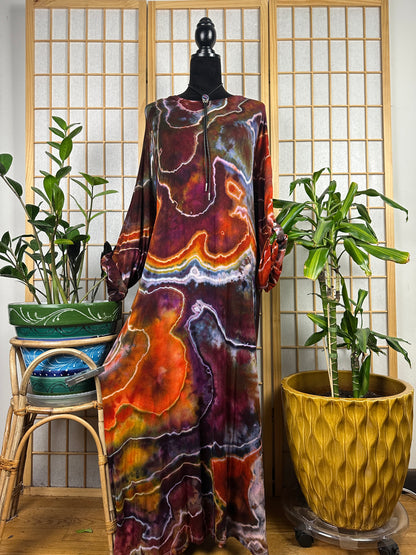 Button Sleeve Maxi - 2X