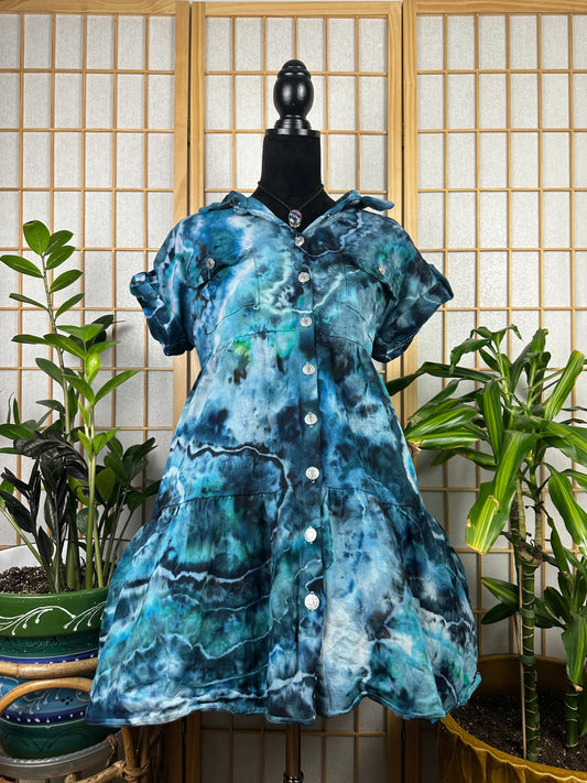 Denim Spinner Dress - MD/LG
