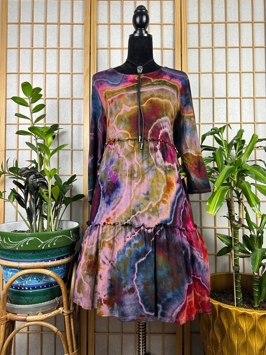 Tiered Swing Dress - 2X