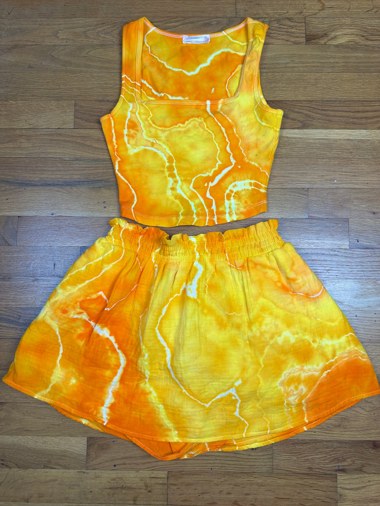 Waffle Skort Set - SMALL