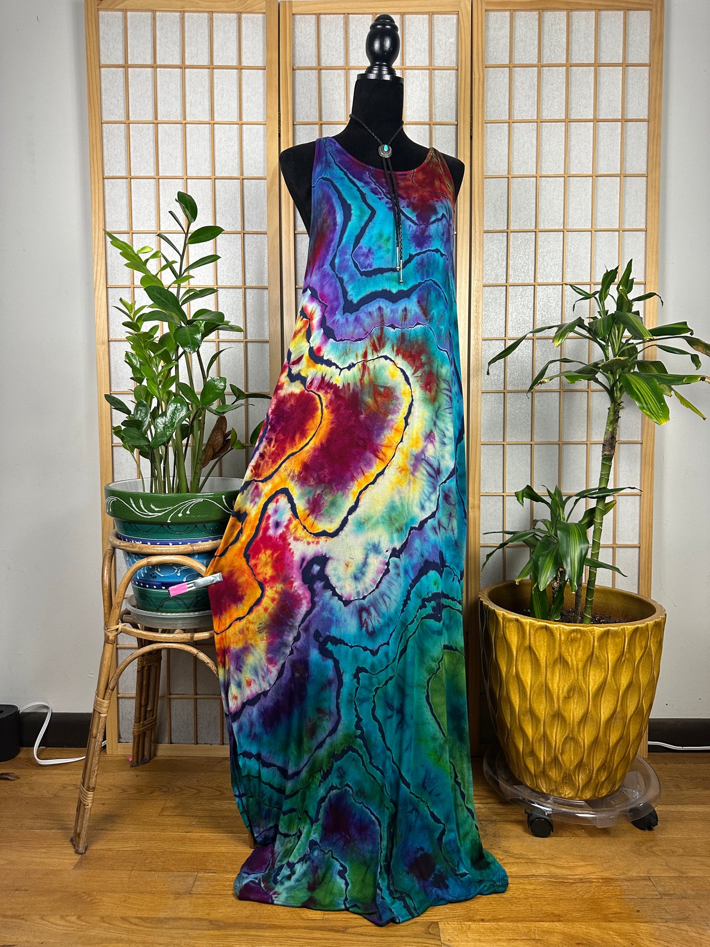 Reverse Dyed Arcadia Maxi - 1X/2X