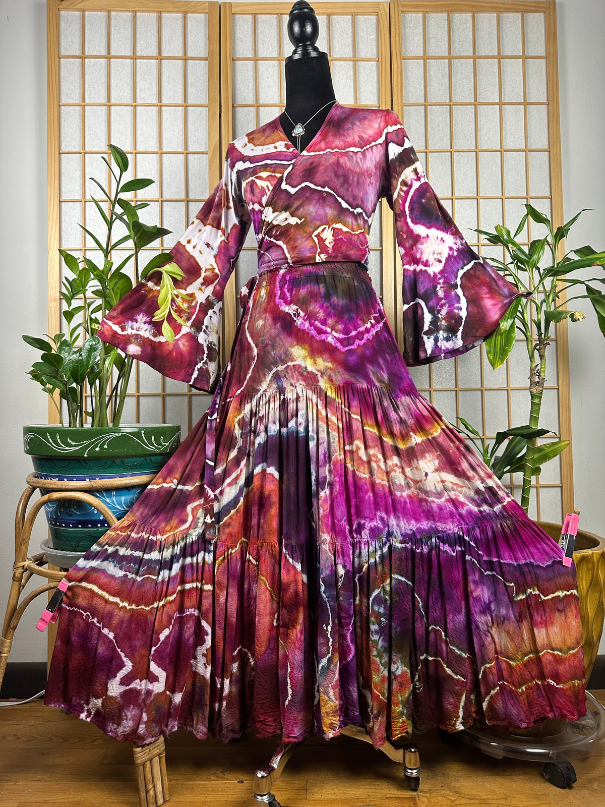 Spinner Skirt/Wrap Top Set - XS/S