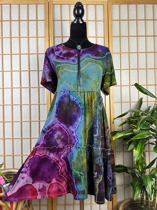 Tiered Tee Dress - LG/XL