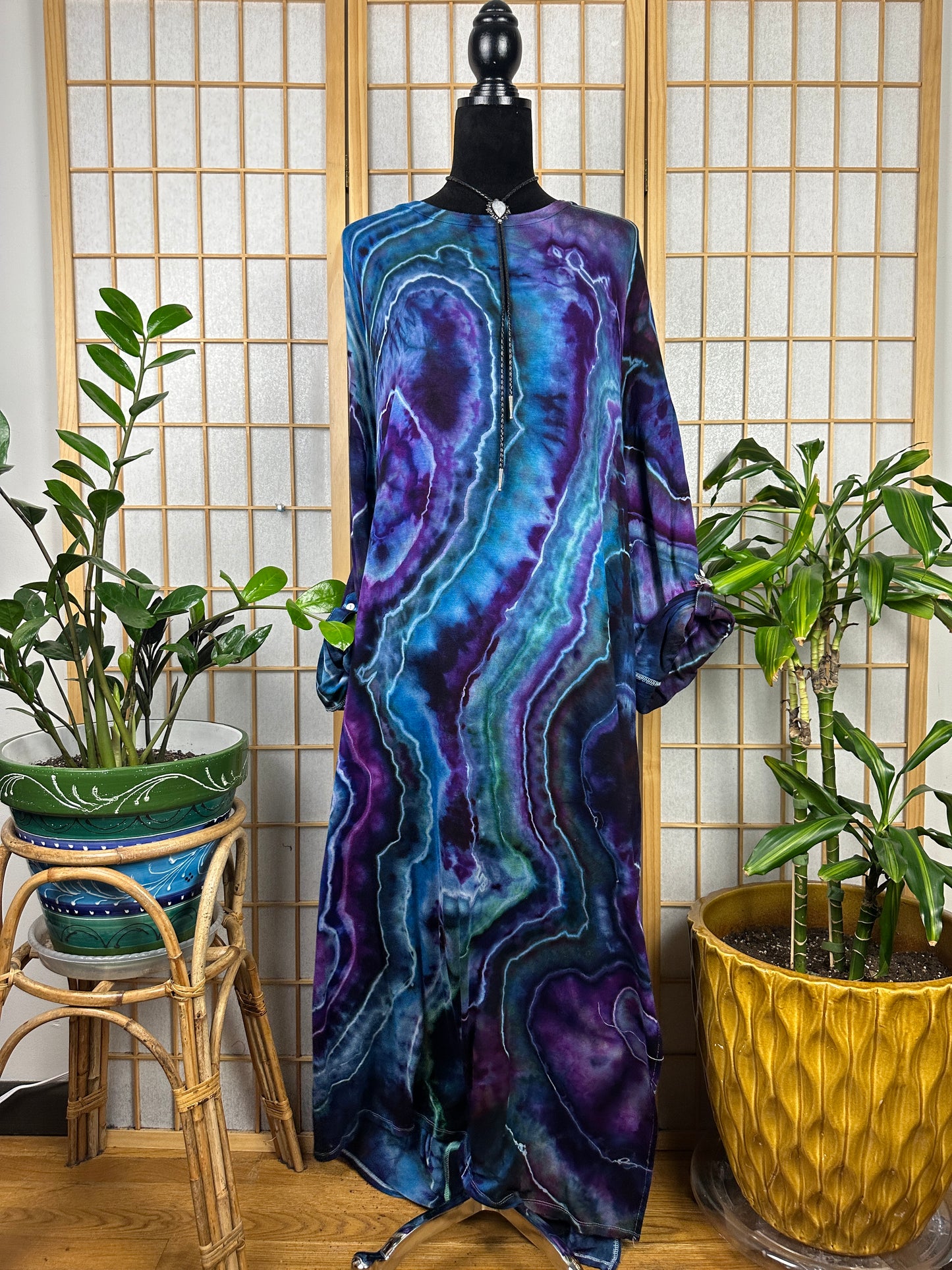 Button Sleeve Maxi - 3X/4X