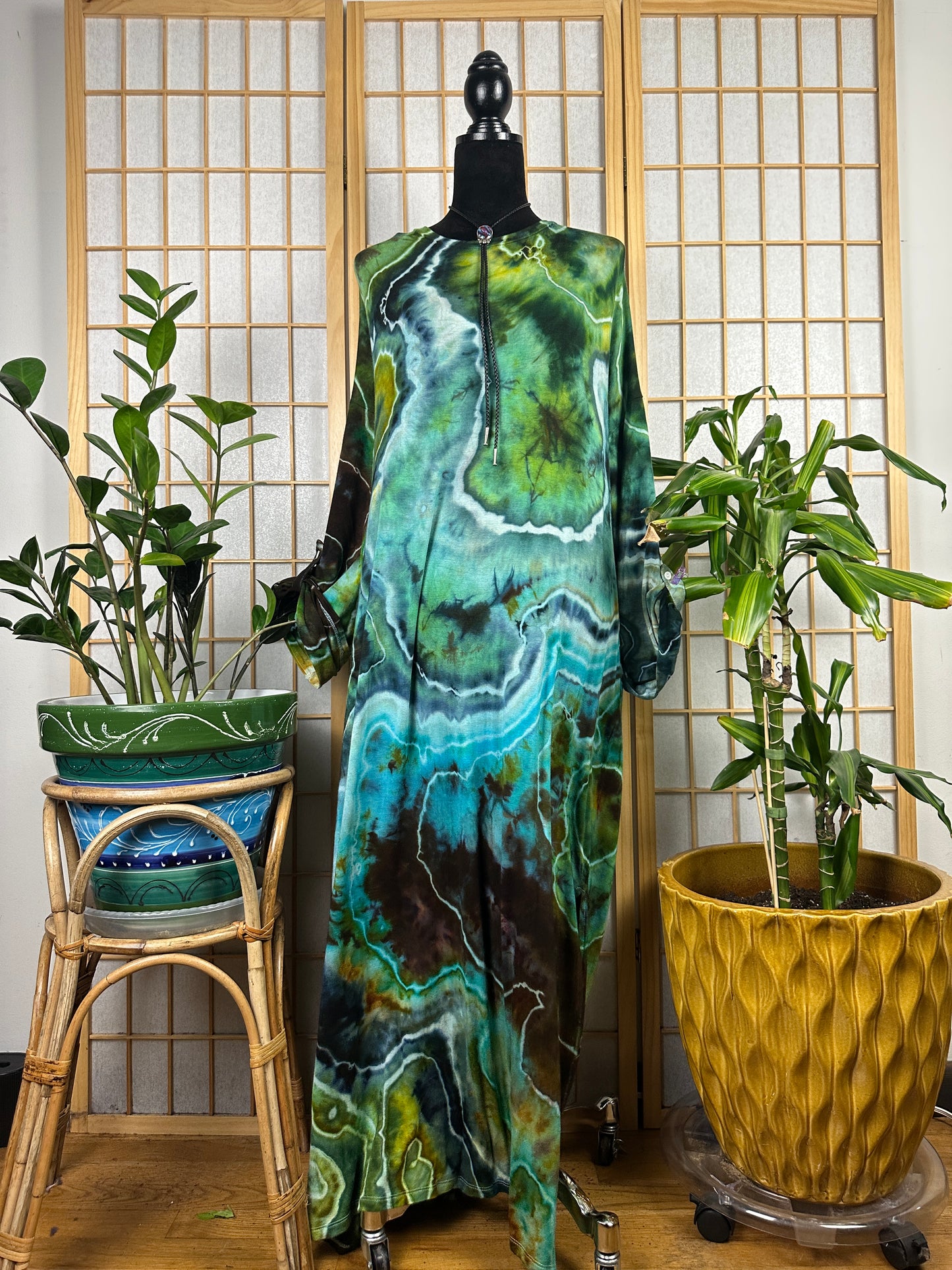 Button Sleeve Maxi - 3X/4X