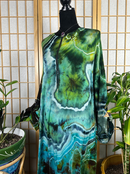 Button Sleeve Maxi - 3X/4X