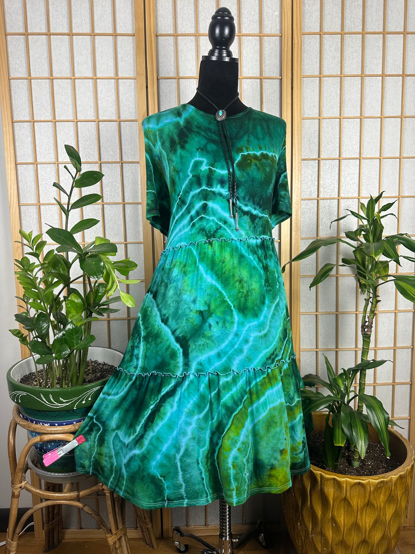 Tiered Tee Dress - 3X