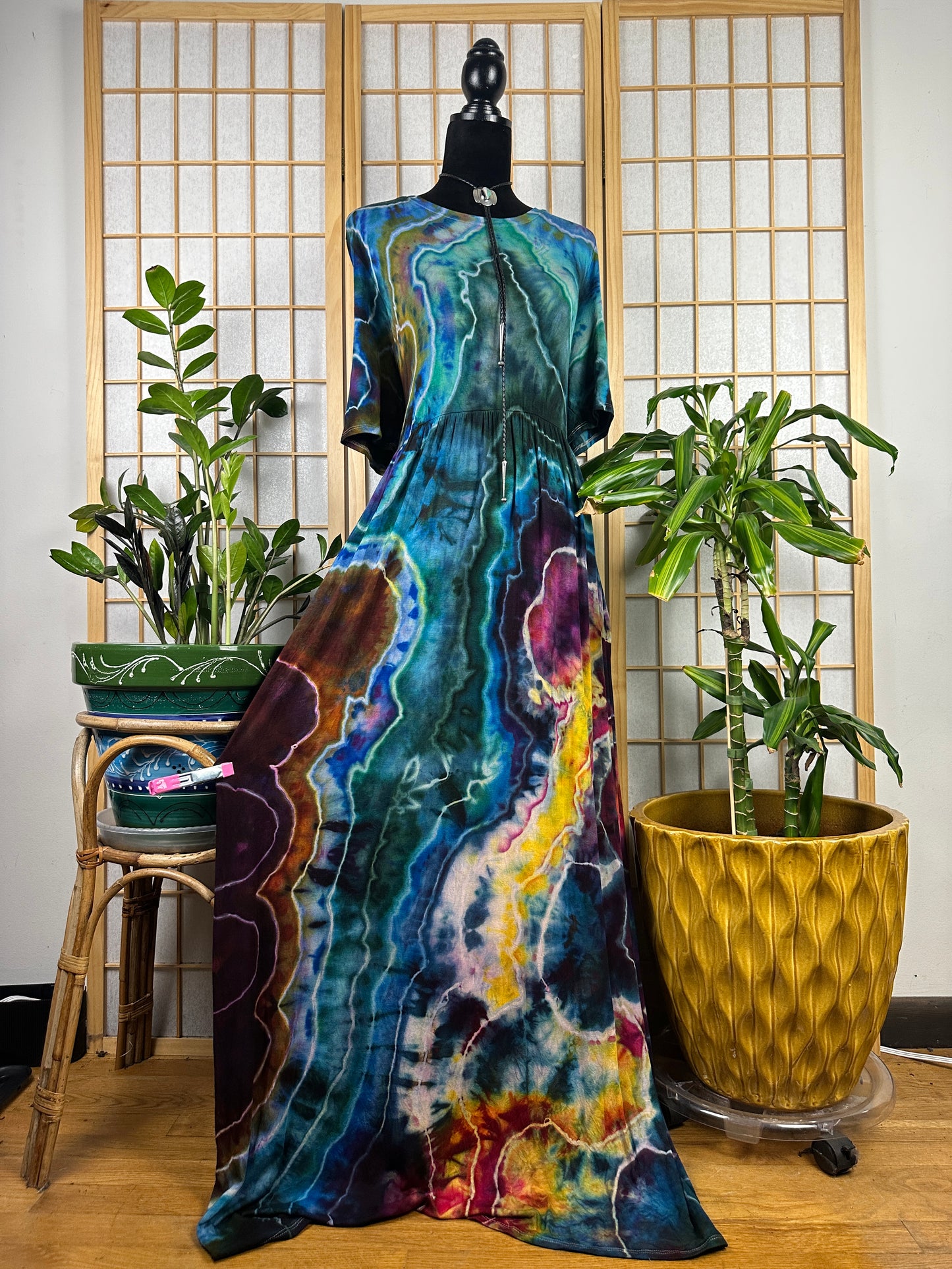 Spring Maxi Dress - 2X/3X