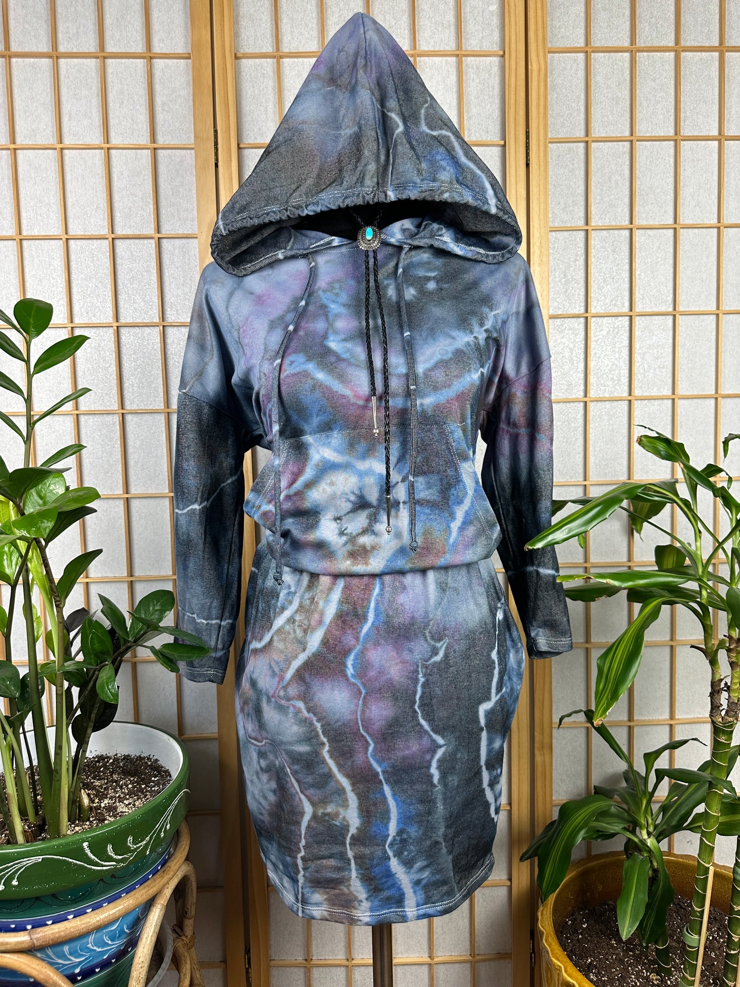 Hoodie Mini Dress - MEDIUM