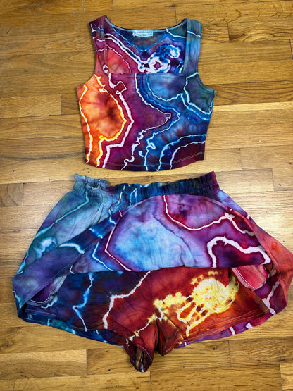Waffle Skort Set - MEDIUM