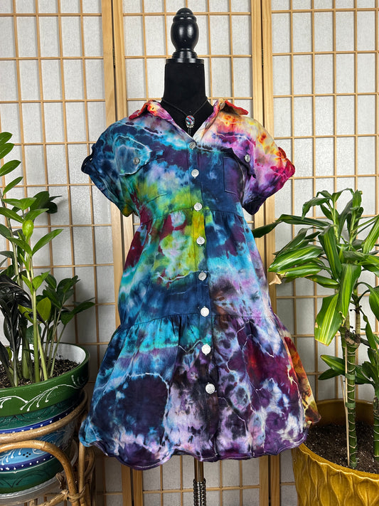 Denim Spinner Dress - SM/MD