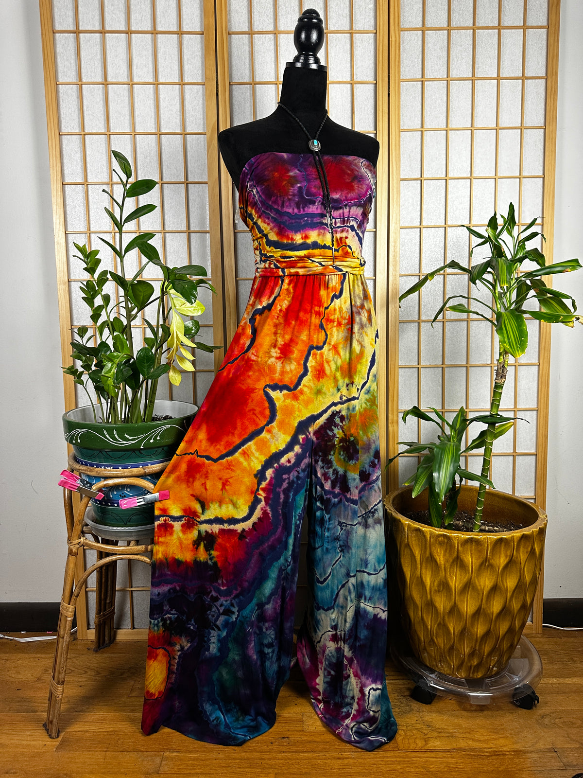 Strapless Jumpsuit - 1X/2X