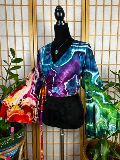 Janis Wrap Top - 2X/3X