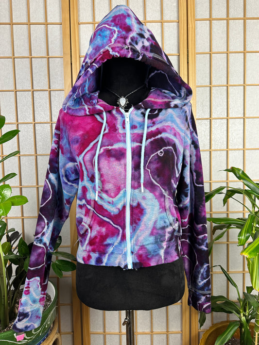 Boxy Zip Hoodie - SMALL