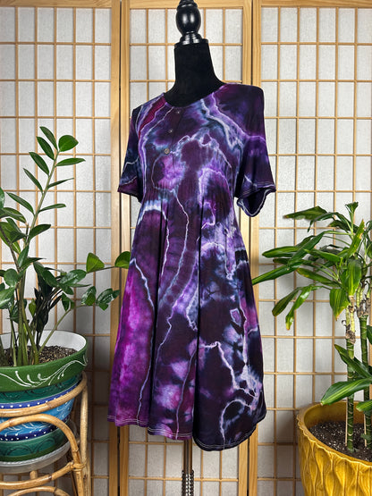 Button Babydoll Dress - XL/1X