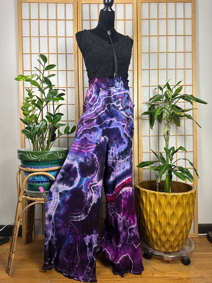 Ribbed Palazzo Pants - 3X