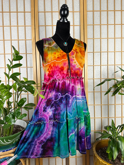 Tiered Tank Dress - SMALL