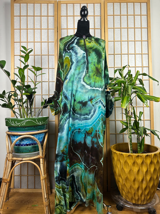 Button Sleeve Maxi - 3X/4X