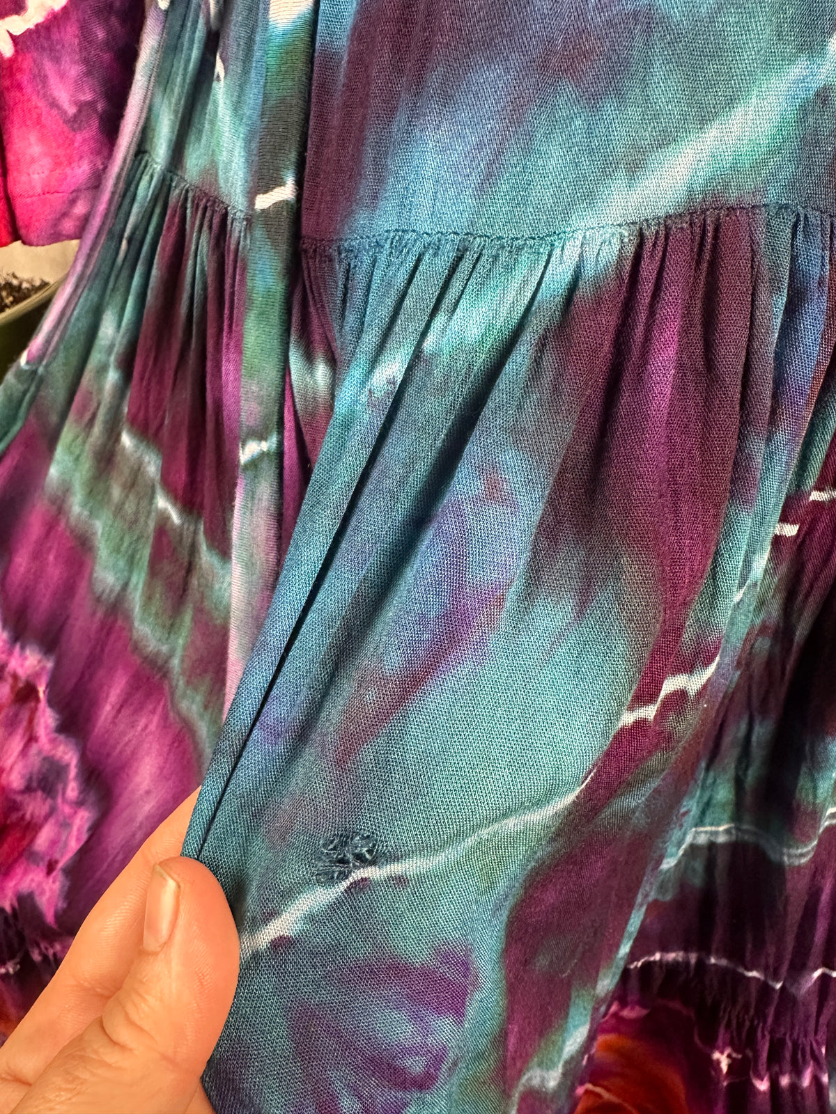 Spinner Skirt/Wrap Top Set - XL/1X **DISCOUNTED due to DEFECT**