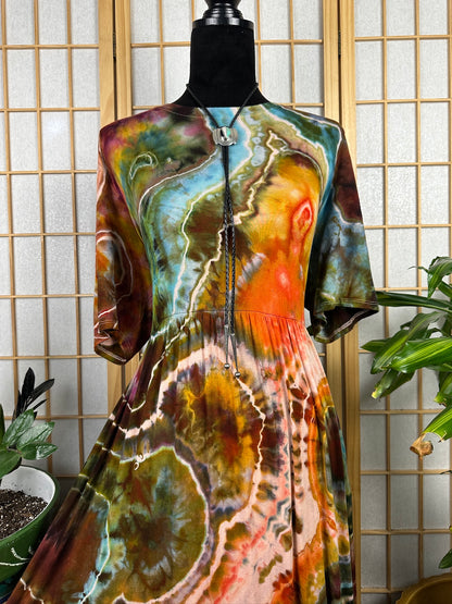 Spring Maxi Dress - 2X/3X