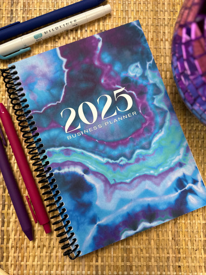 2025 Tie Dye Small Business Planners (Multiple Options)