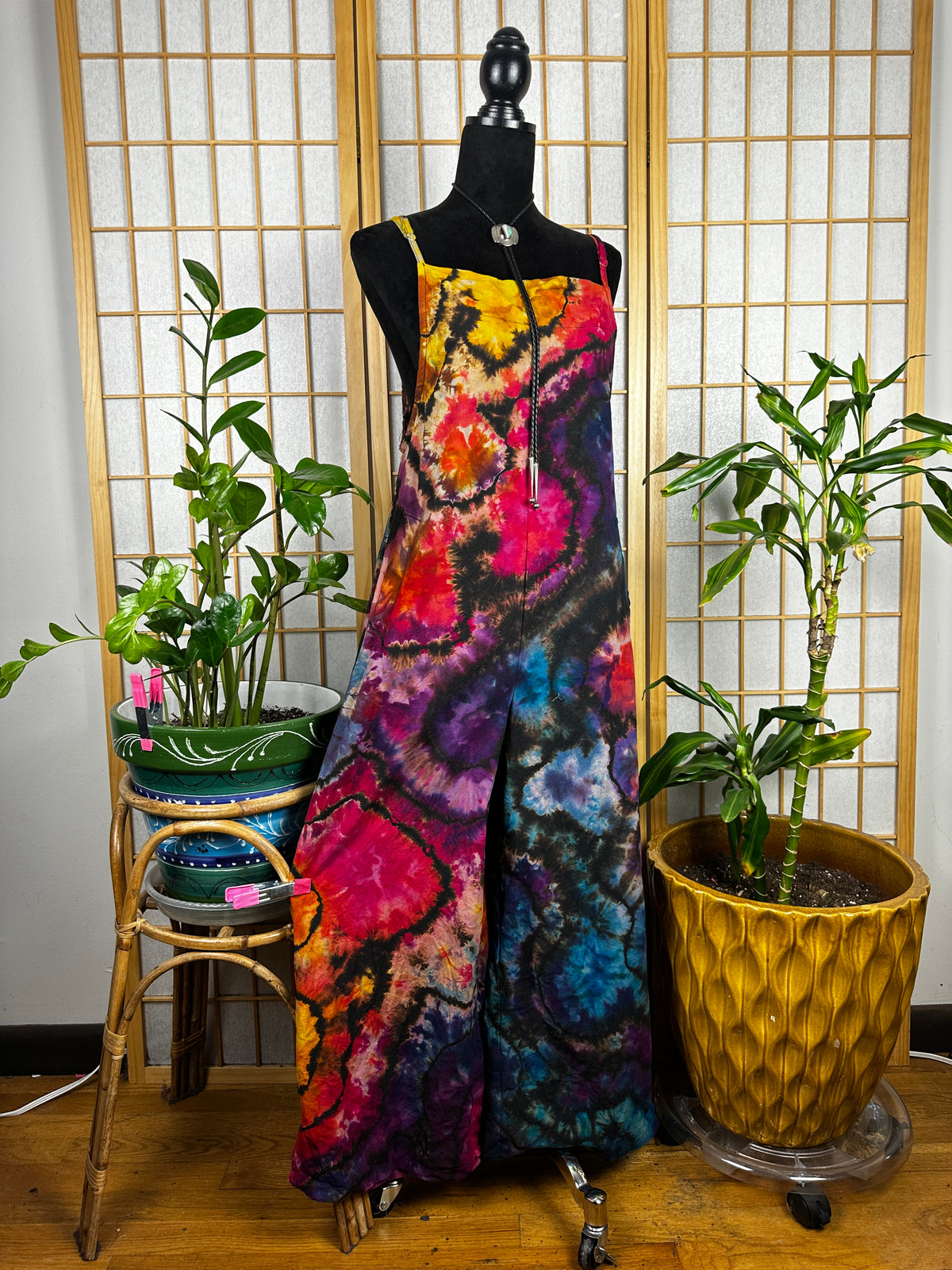 Reverse Cotton Overalls - SMALL
