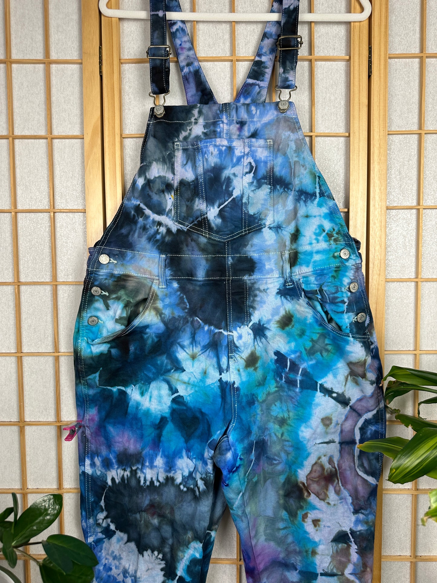 Denim Overalls - Size 14