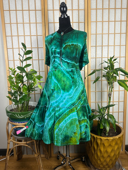 Tiered Tee Dress - 3X
