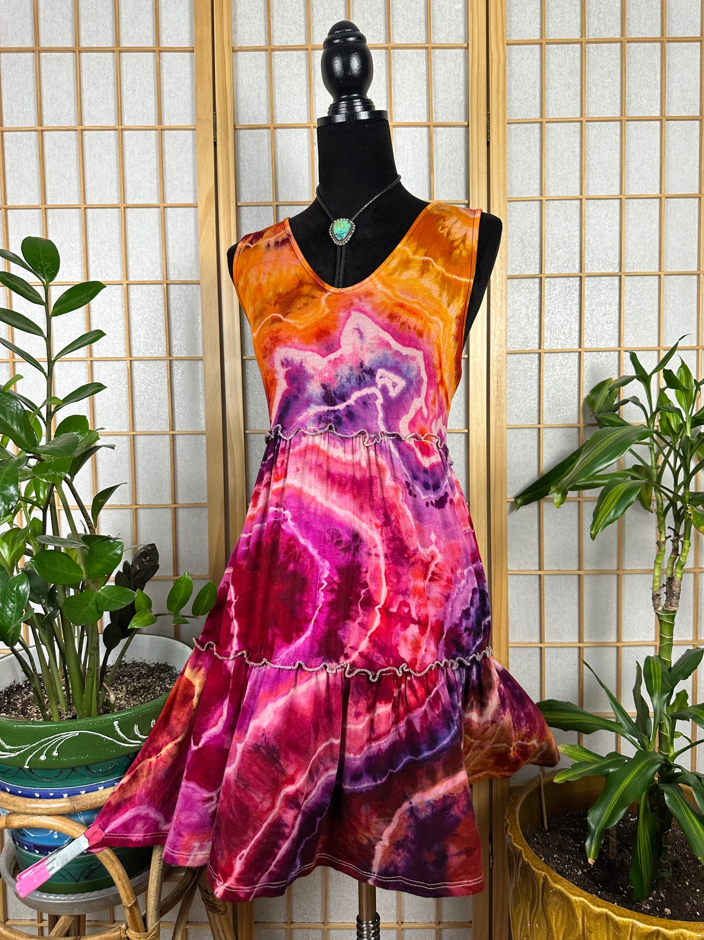 Tiered Tank Dress - MEDIUM