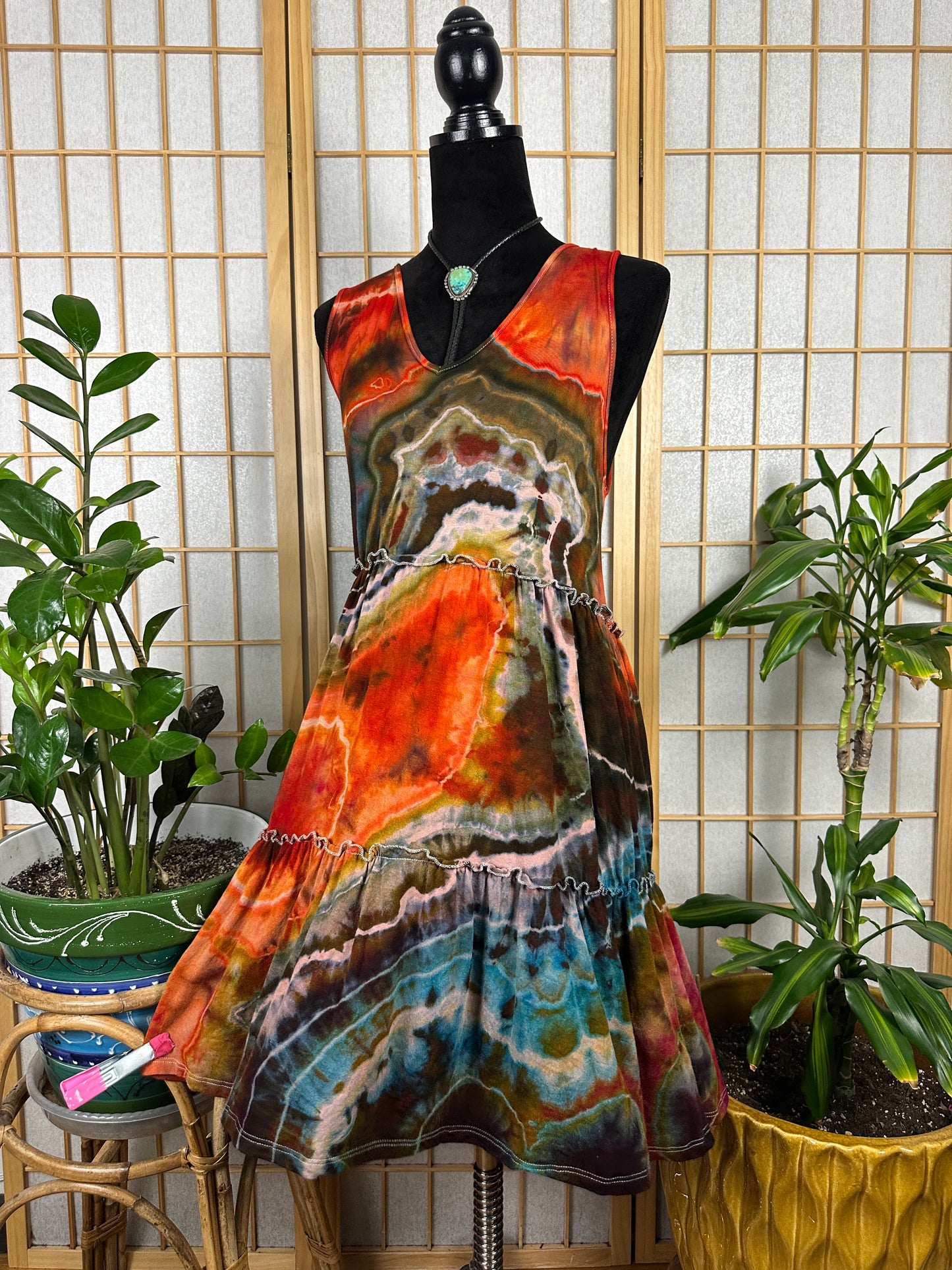Tiered Tank Dress - MEDIUM