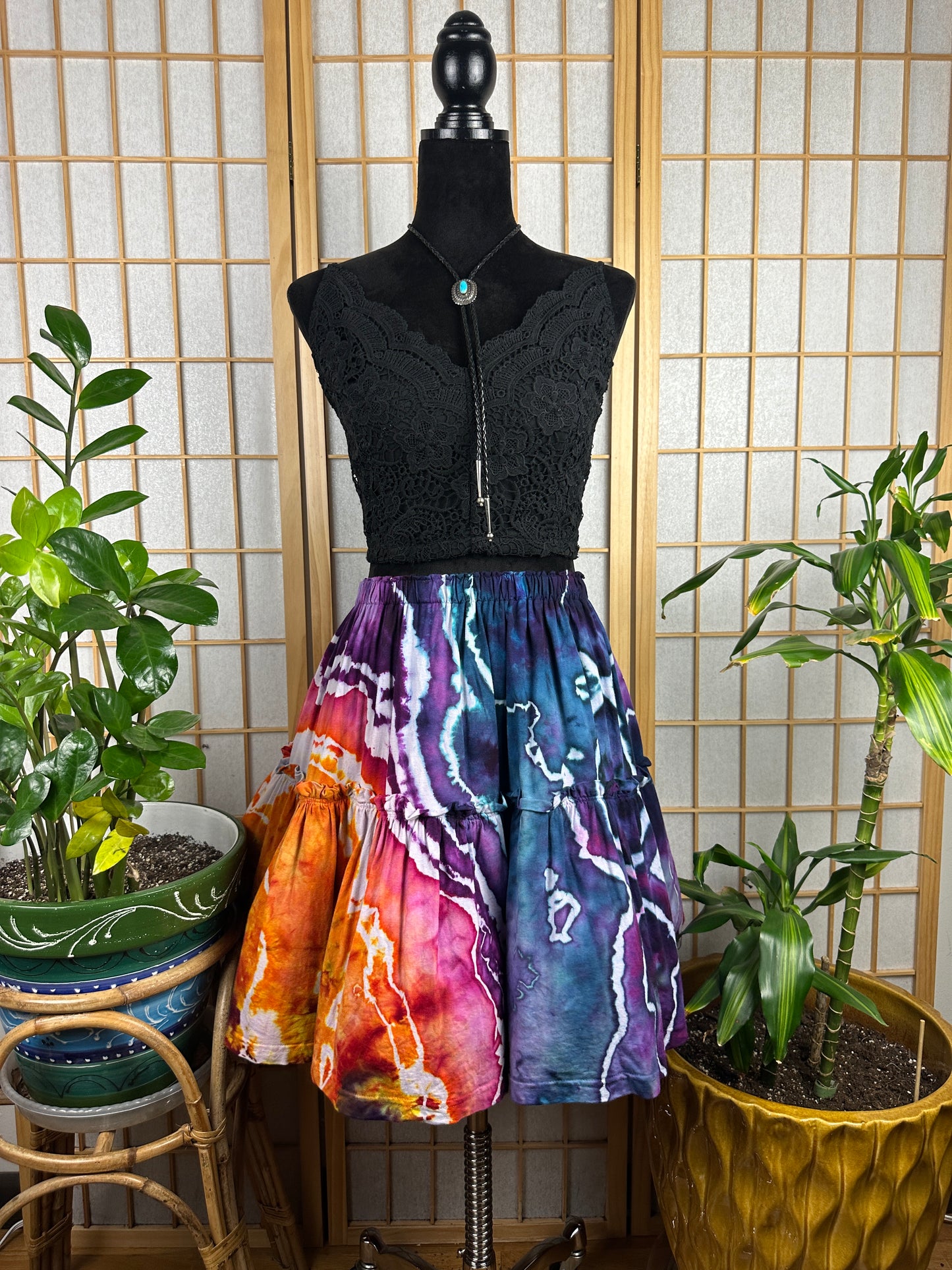 Spinner Mini Skirt - XL-3X