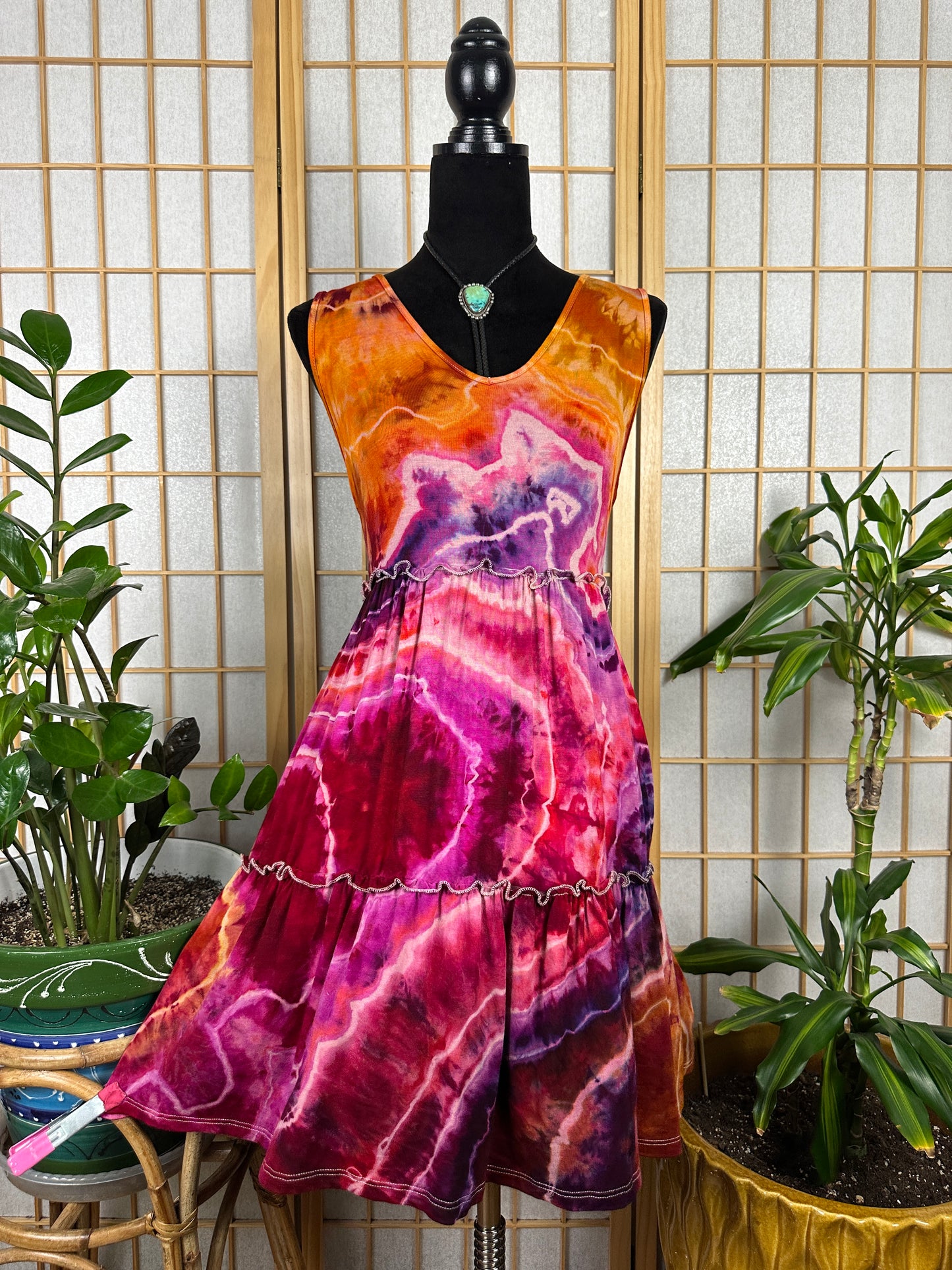 Tiered Tank Dress - MEDIUM