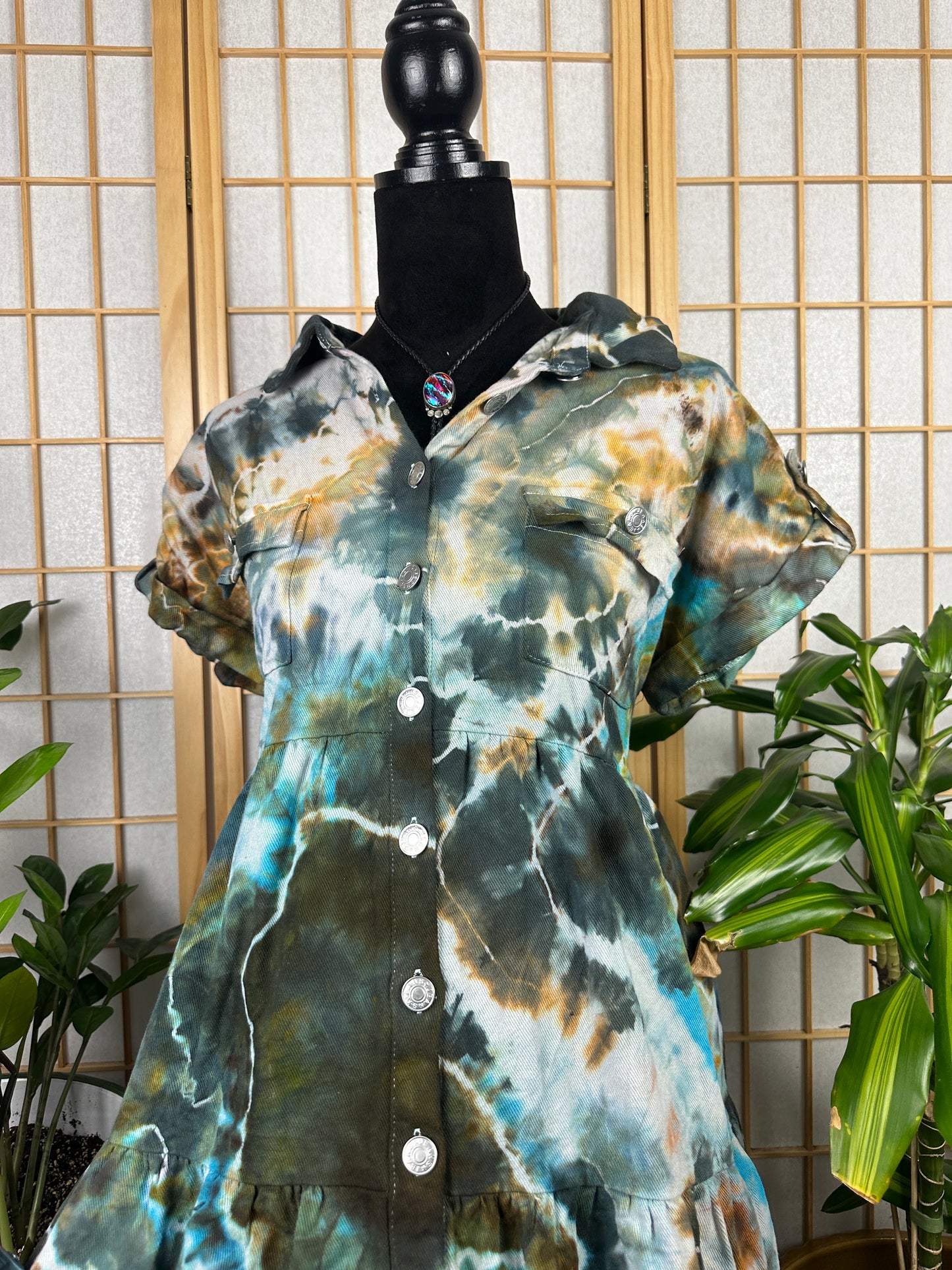 Denim Spinner Dress - MD/LG