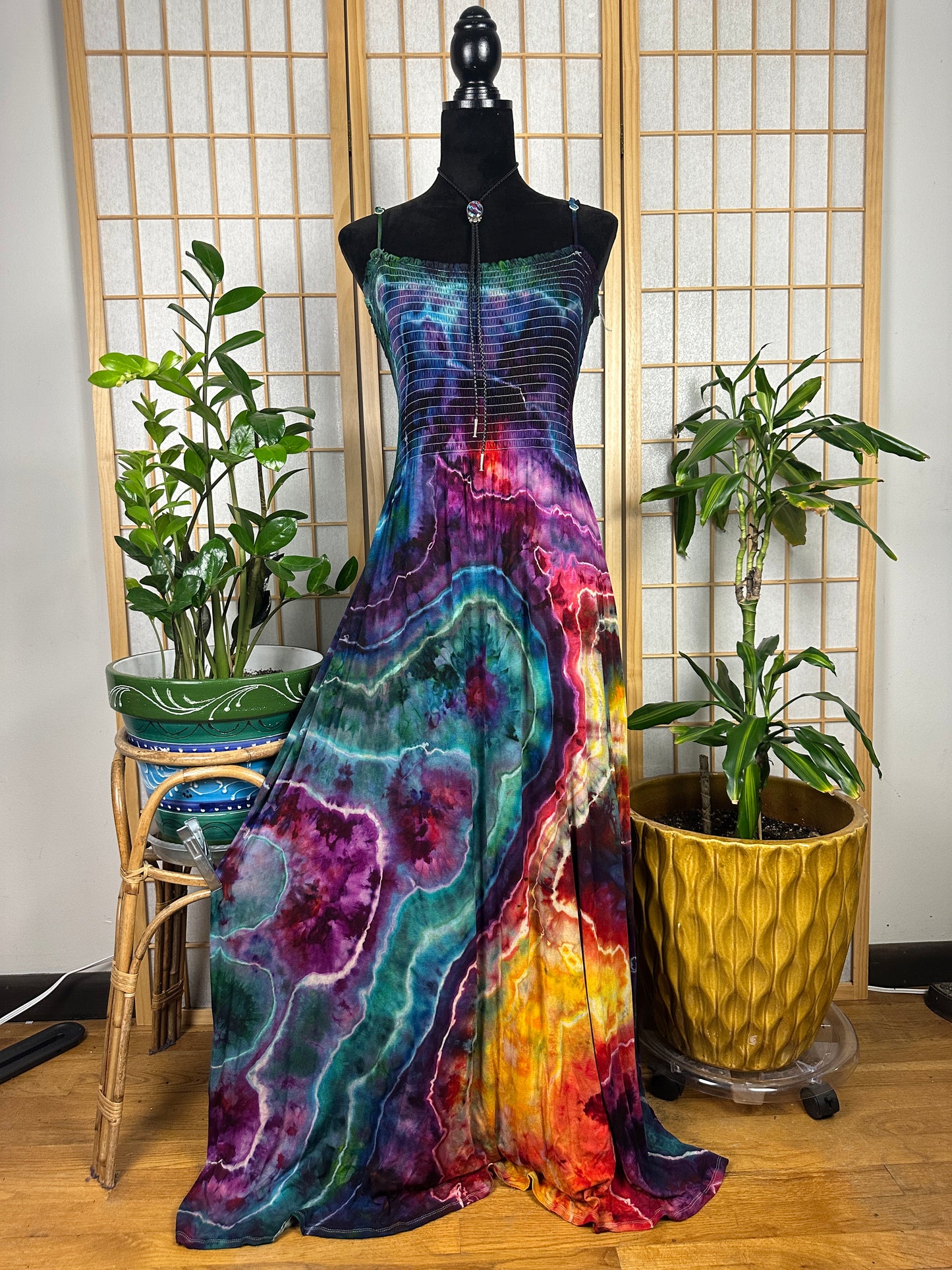 Smocked Maxi - 1X/2X