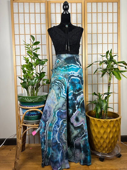 Ribbed Palazzo Pants - 1X