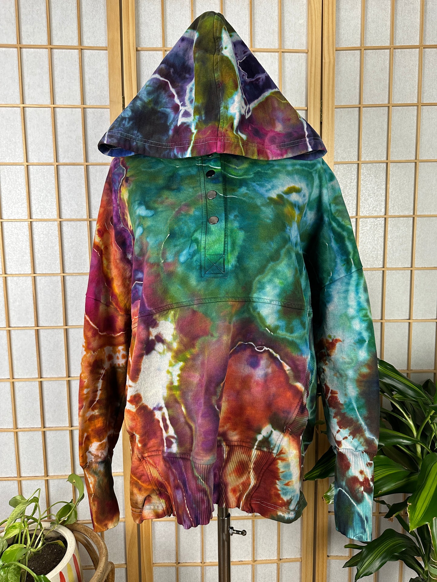 Button Hoodie - MD/LG