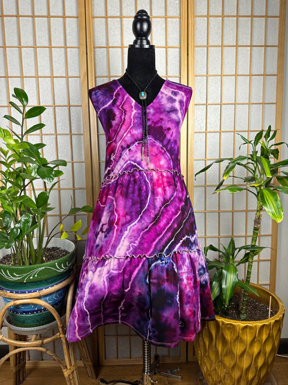 Tiered Tank Dress - 2X
