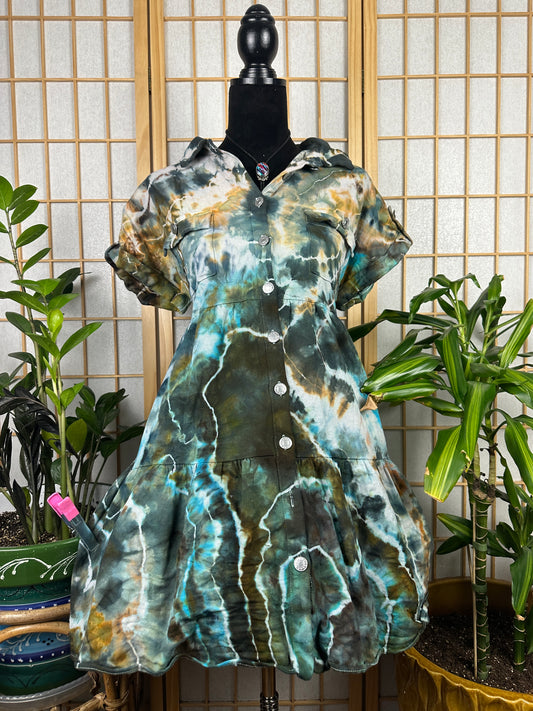 Denim Spinner Dress - MD/LG