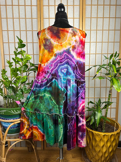 Tiered Tank Dress - 3X