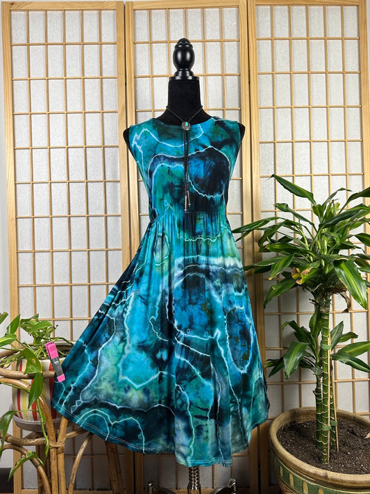 Rayon Skater Dress - 3X