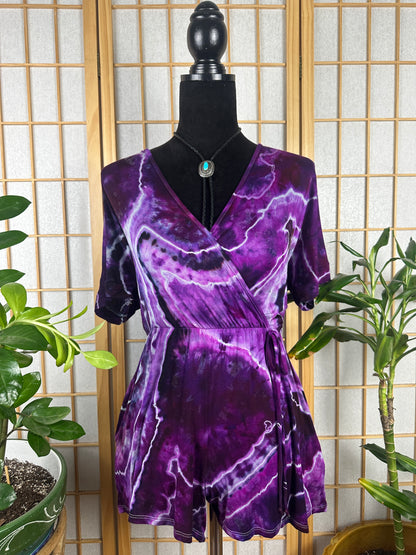 Surplice Romper - SMALL