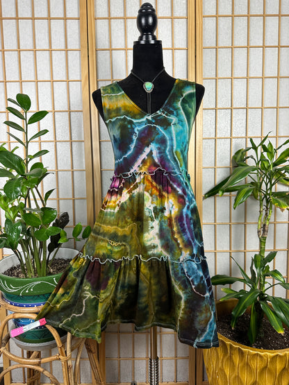 Tiered Tank Dress - SMALL