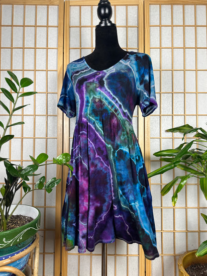 Button Babydoll Dress - SM/MD